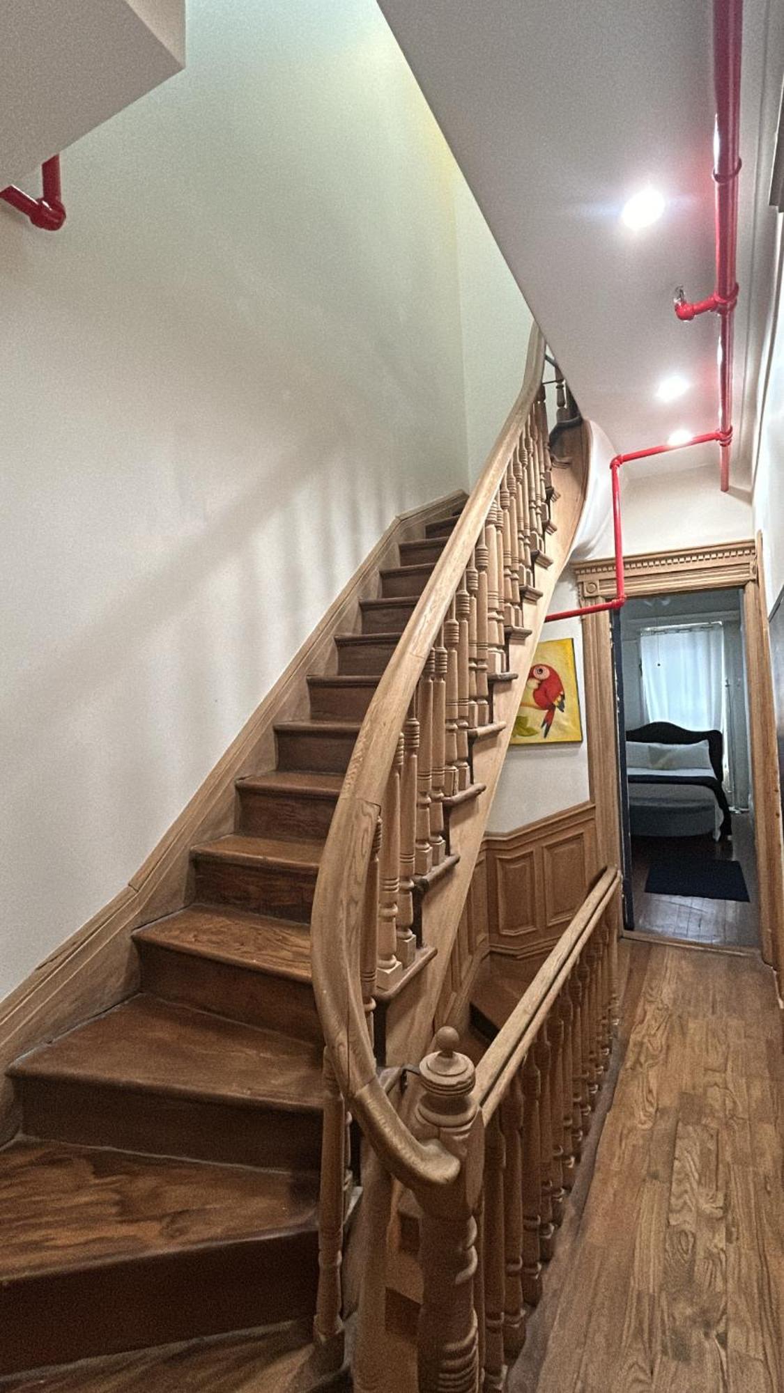 Harlem Brownstone Daire New York Dış mekan fotoğraf